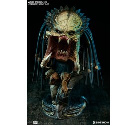 Aliens vs Predator Requiem Legendary Scale Bust 1/2 Wolf Predator Limited International Version 45 cm